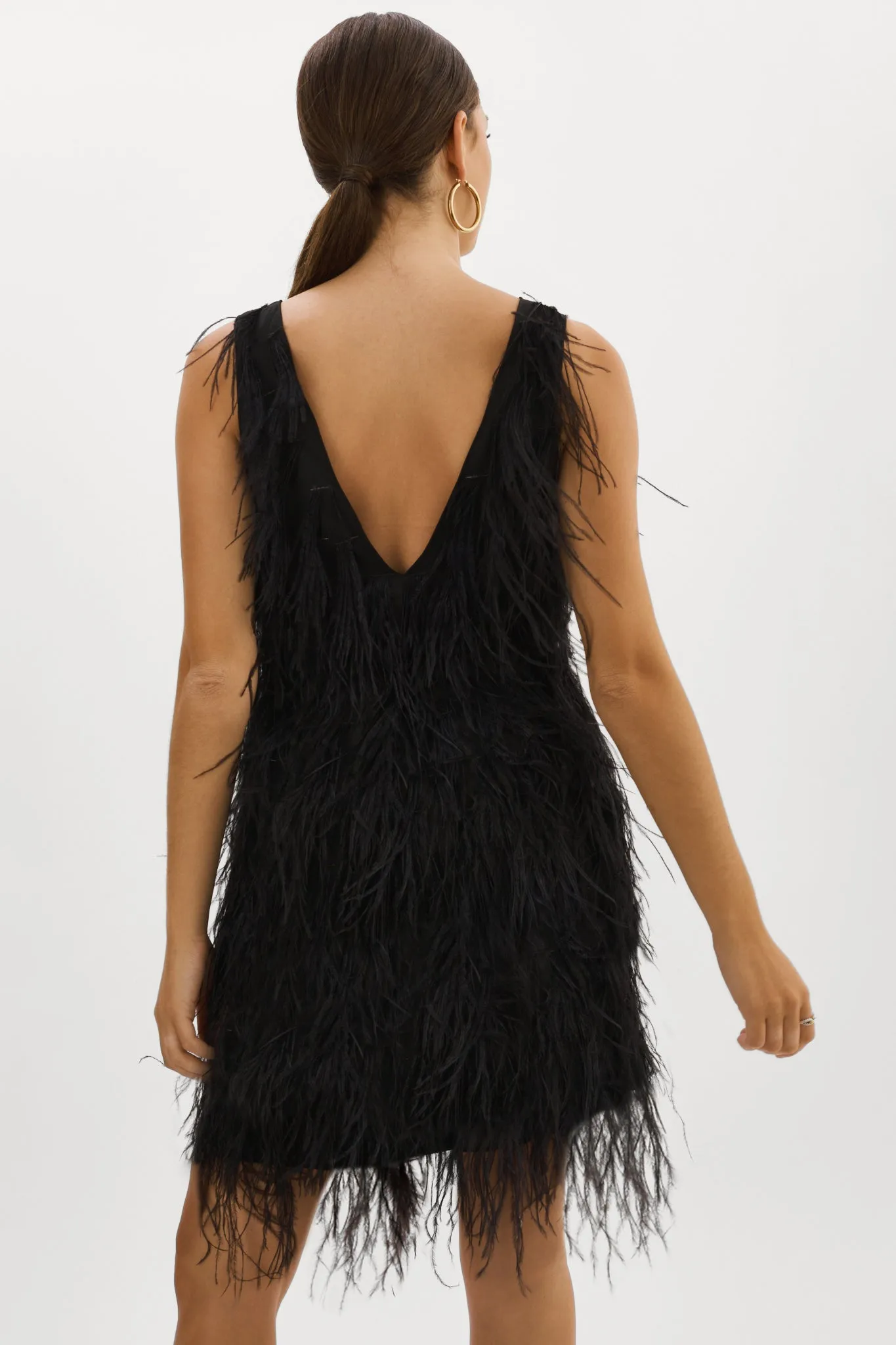ALENA | Feather Dress