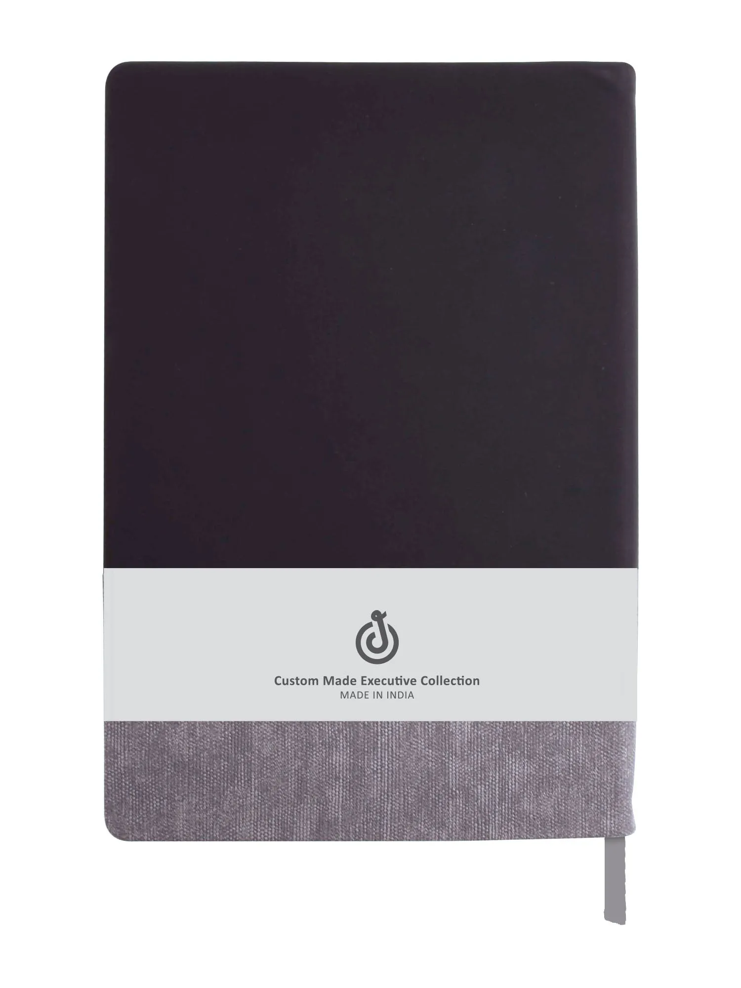 Bewick - A5 Notebook: Hardbound with Faux Leather - Grey