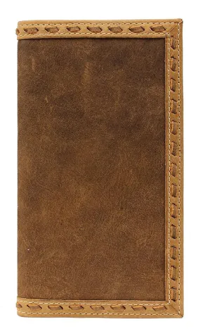 Buck Stitch Plain Wallet