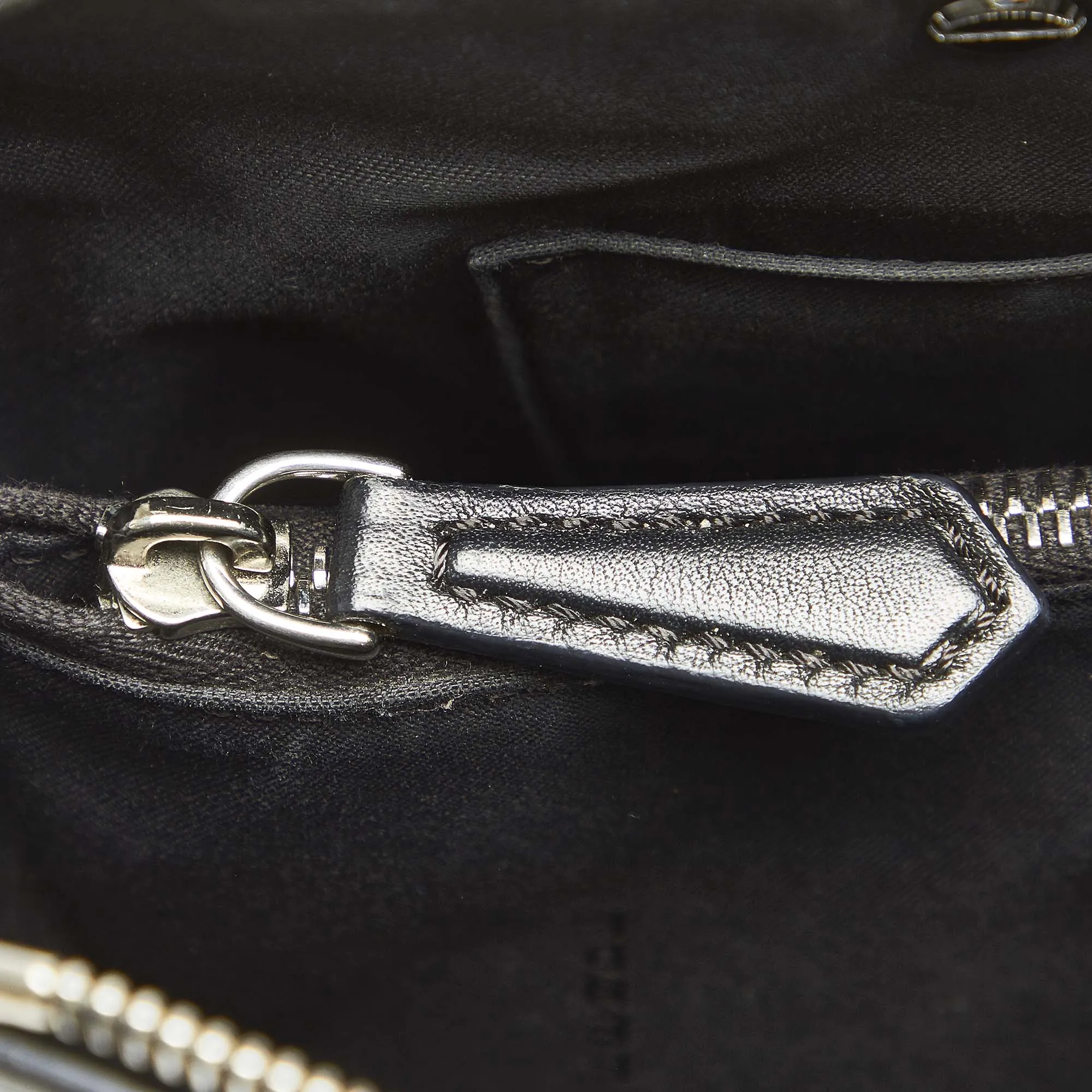 By The Way Leather Satchel Black