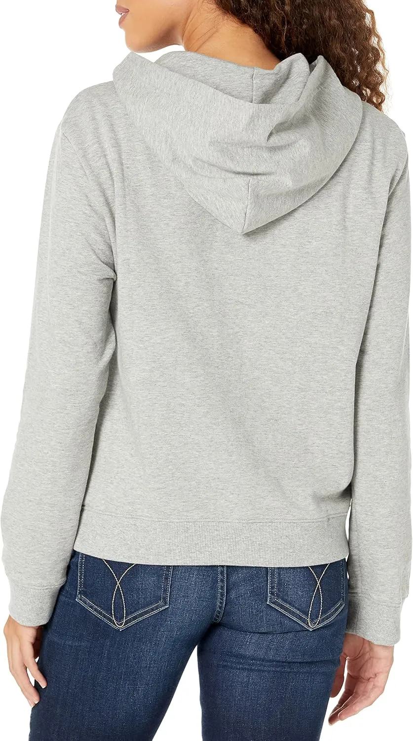Calvin Klein Women's Modern Cotton Lounge Full Zip Hoodie