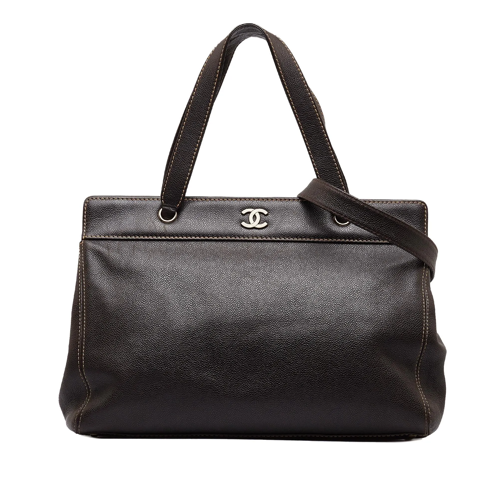 Chanel Caviar Executive Satchel