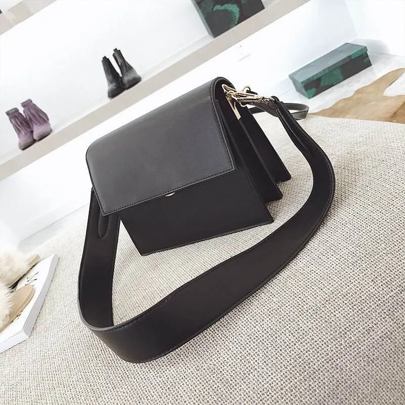Christmas Gift Fashion Crocodile Women Shouder Bags Designer Brand Wide Strap Handbags Luxury Pu Leather Crossbody Bag Small Flap Female Purses