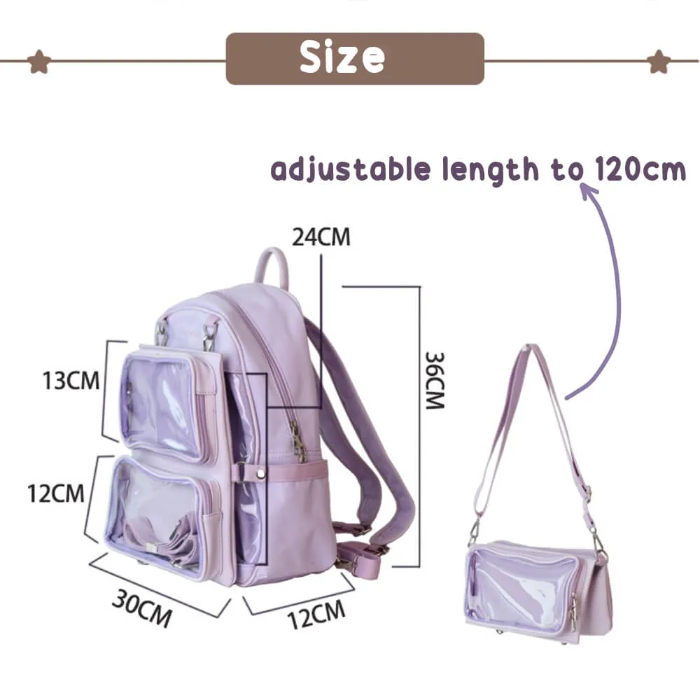 Detachable 3 Way Backpack Ita Bag