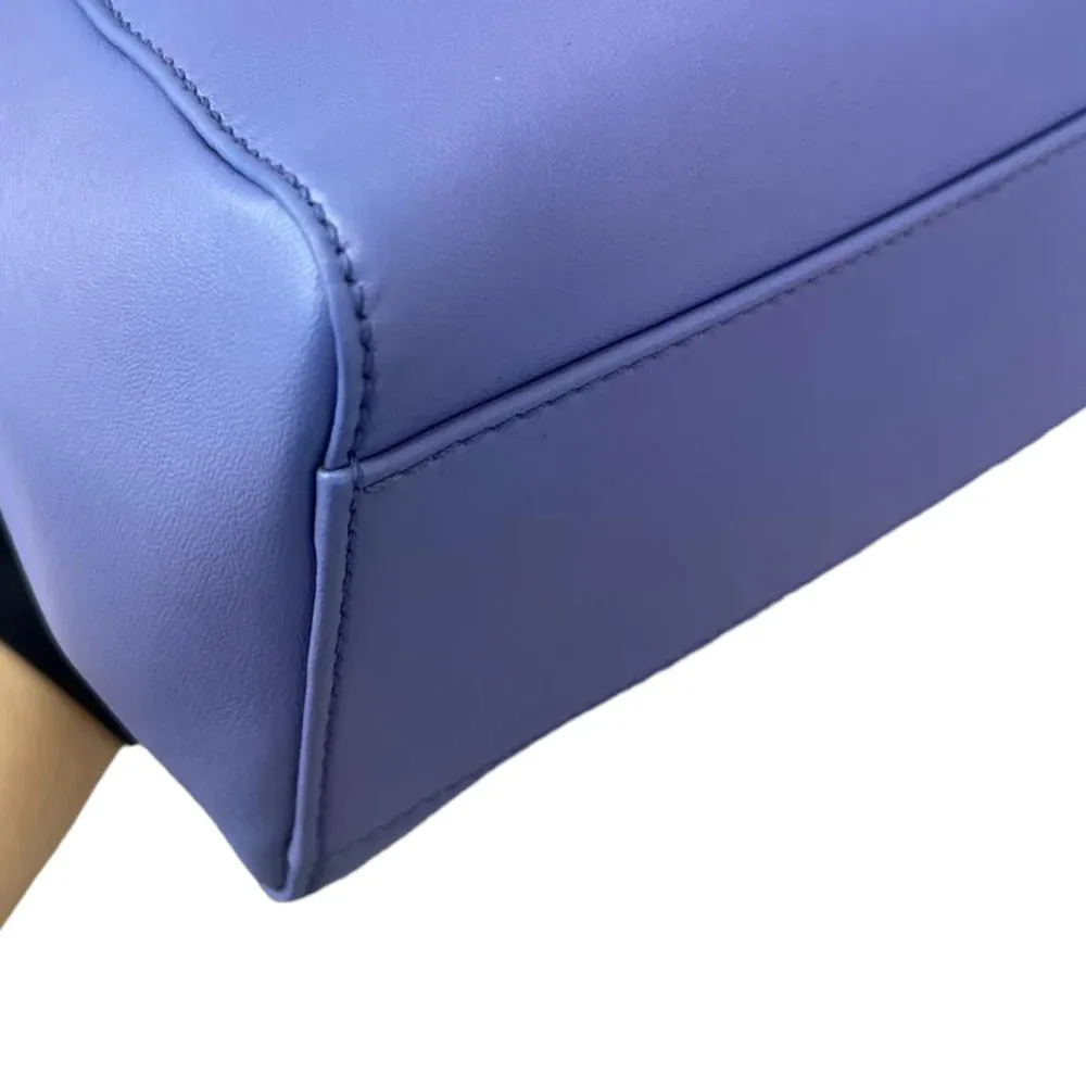 Fendi Peekaboo Mini Iconic Satchel Nappa Purple SHW