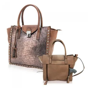 Freya Concealed Carry Purse: Mocha