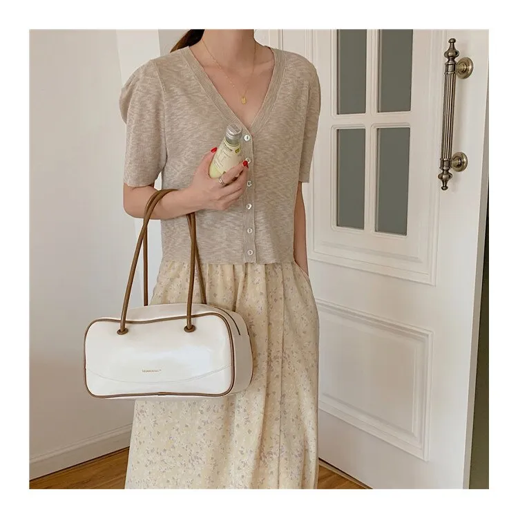 Korean women Axillary bags large Capacity pu leather female Shoulder Bags Brand design ladies Handbag bolsos big tote green