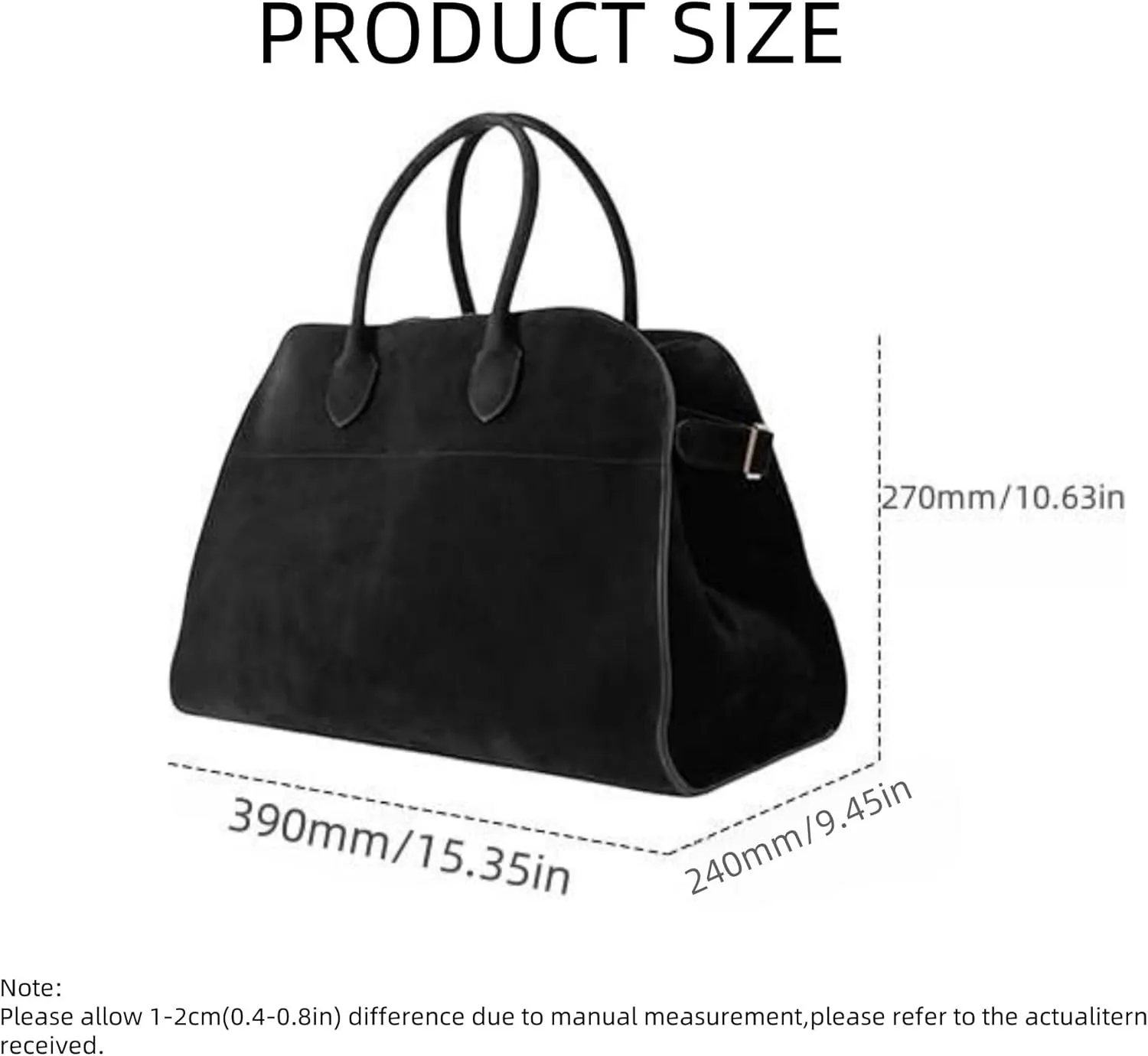 PU Leather Tote Bag for Women,Large Capacity Shoulder Bag,Luxury Retro Casual Hobo Purse