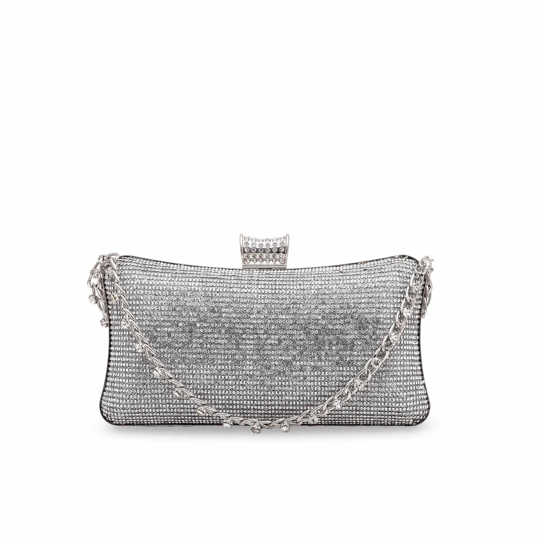 Silver Bridal Clutch P15278