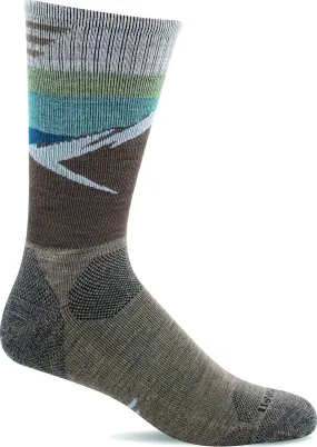 Sockwell Men's Modern Mountain Crew Moderate Compression Sock