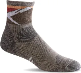 Sockwell Men's Modern Mountian Quarter Moderate Compression Sock