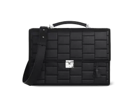 Specter Black Leather Business Bag
