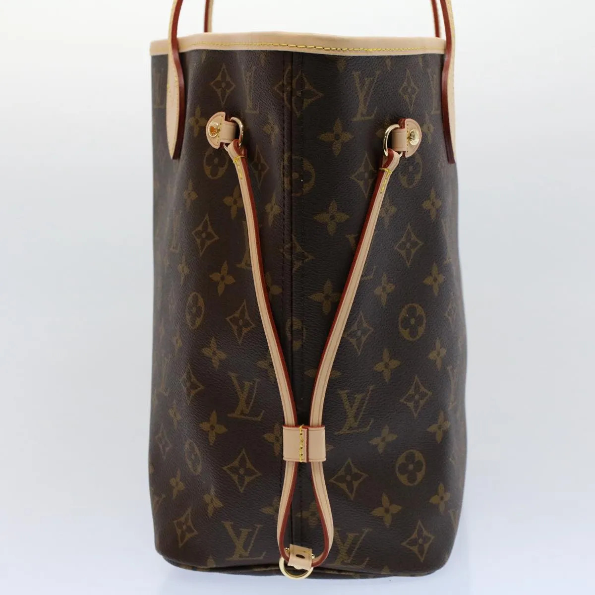 Trendy Inspired Louis Vuitton Monogram Neverfull Mm Tote Bag M40156 Lv Auth Ar10581s