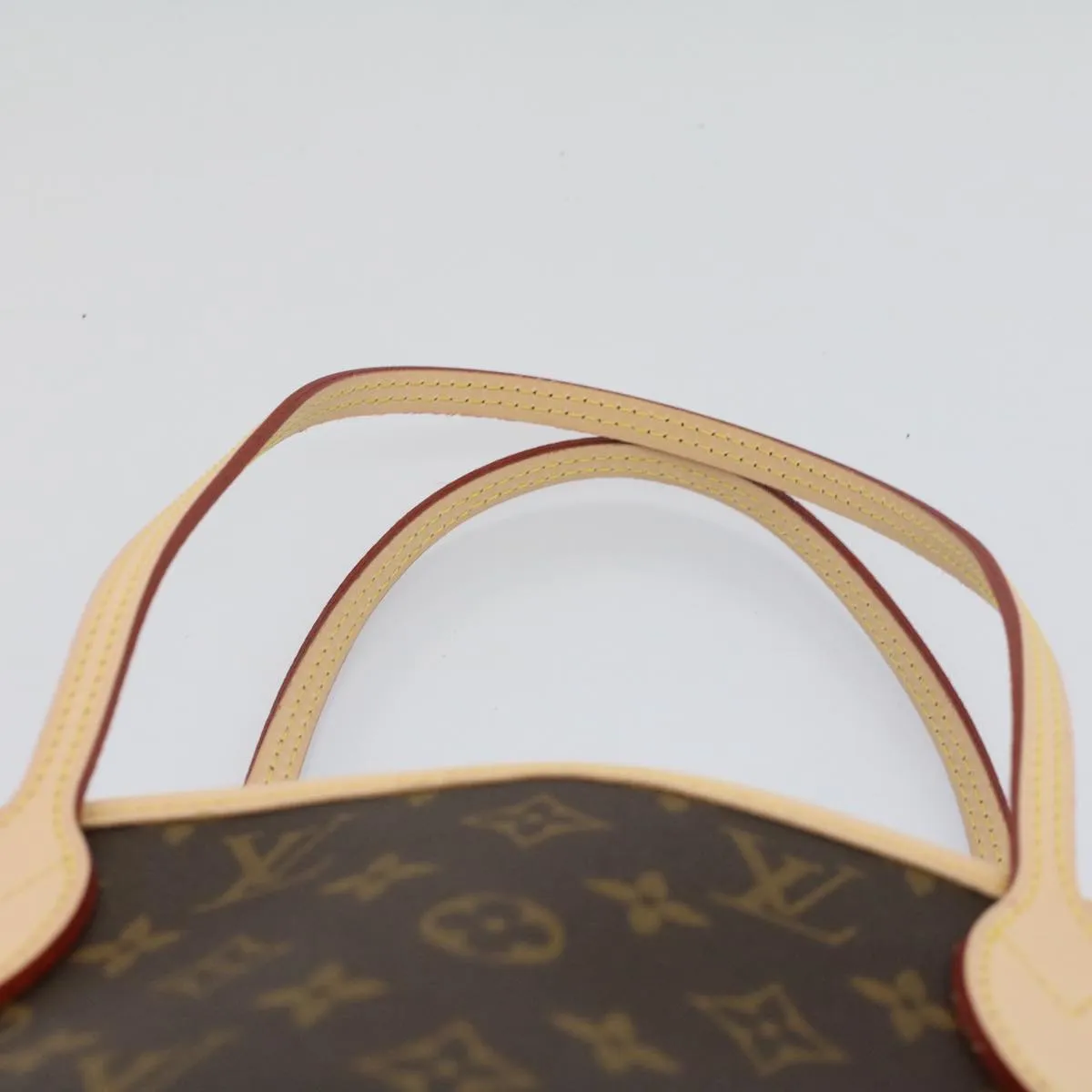 Trendy Inspired Louis Vuitton Monogram Neverfull Mm Tote Bag M40156 Lv Auth Ar10581s
