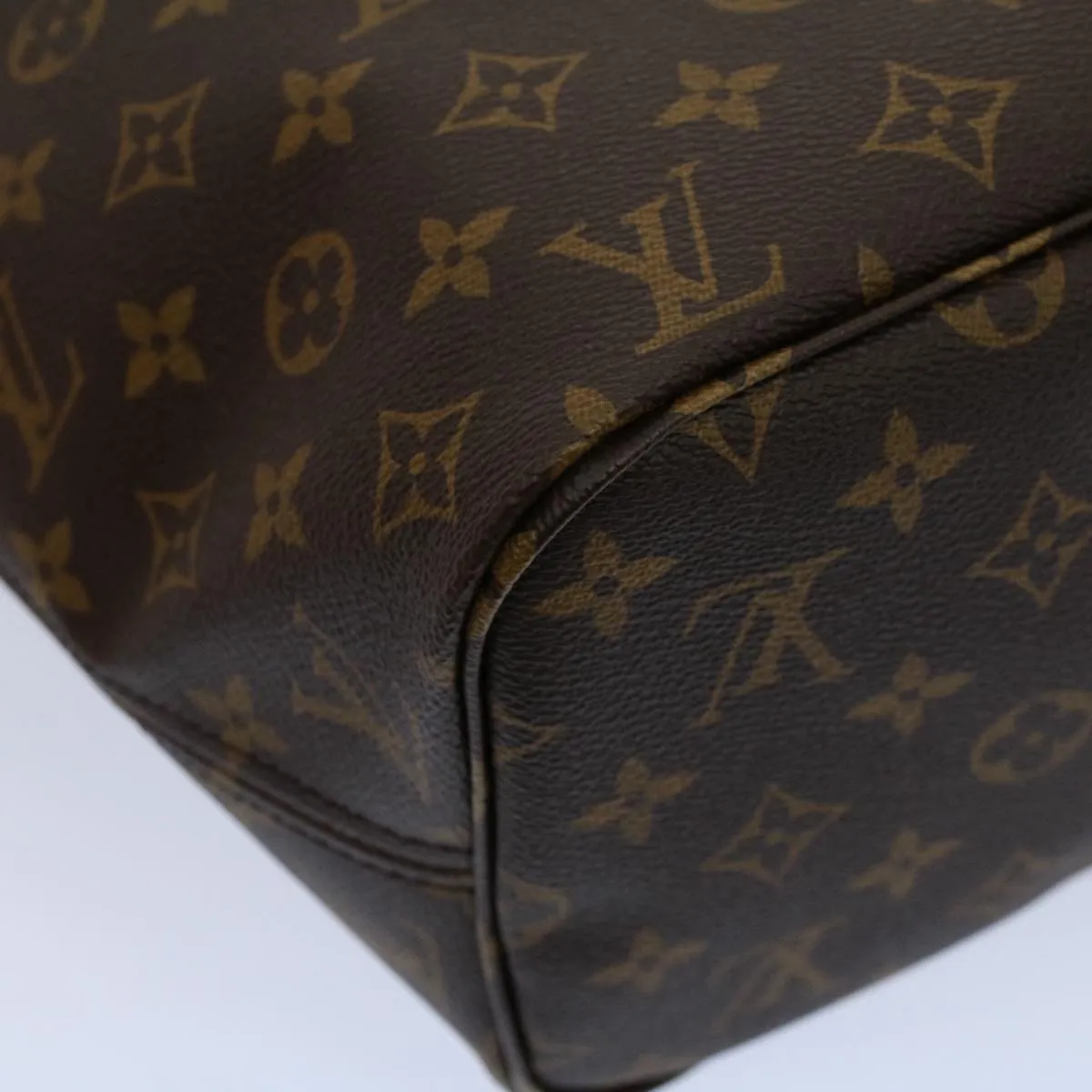 Trendy Inspired Louis Vuitton Monogram Neverfull Mm Tote Bag M40156 Lv Auth Ar10581s