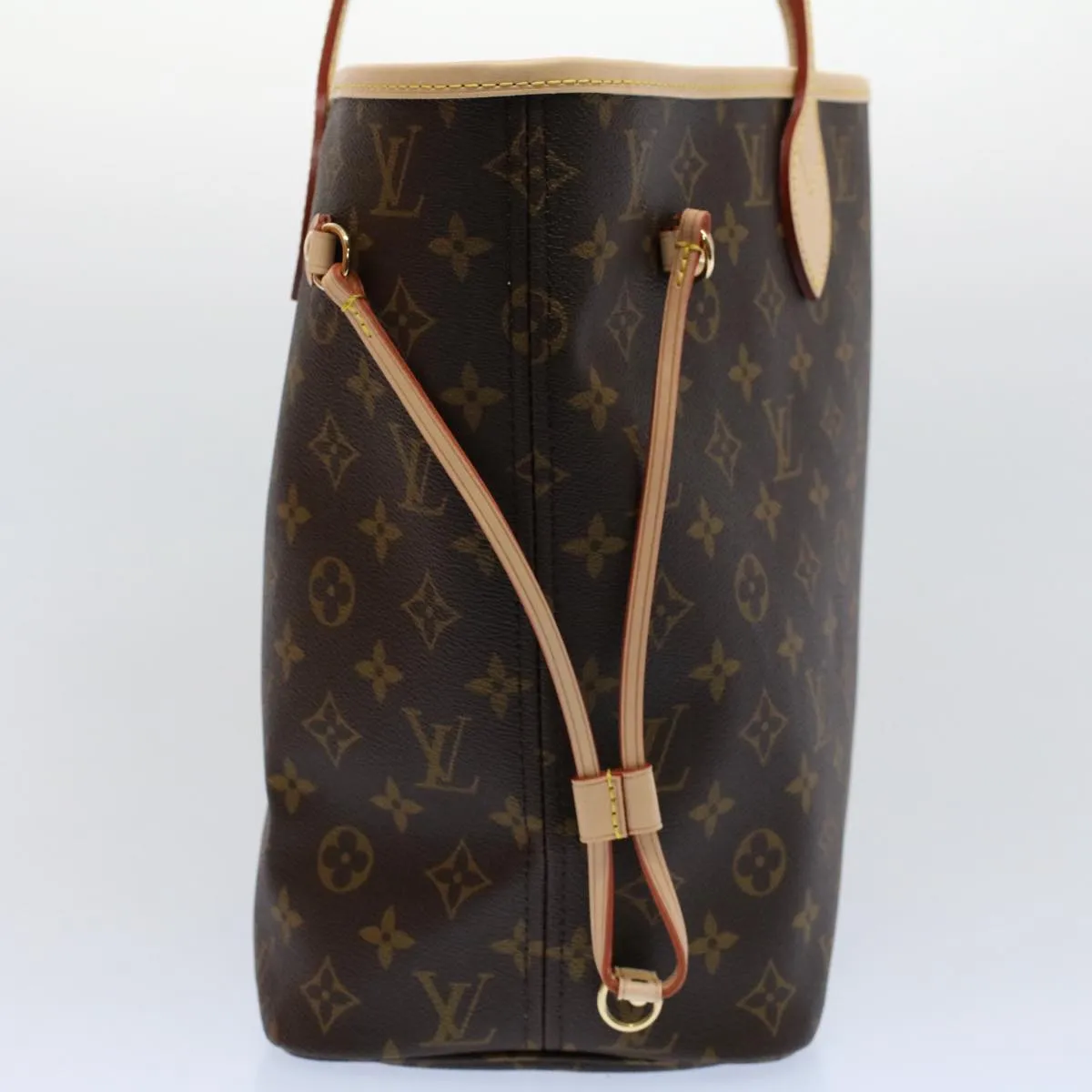 Trendy Inspired Louis Vuitton Monogram Neverfull Mm Tote Bag M40156 Lv Auth Ar10581s