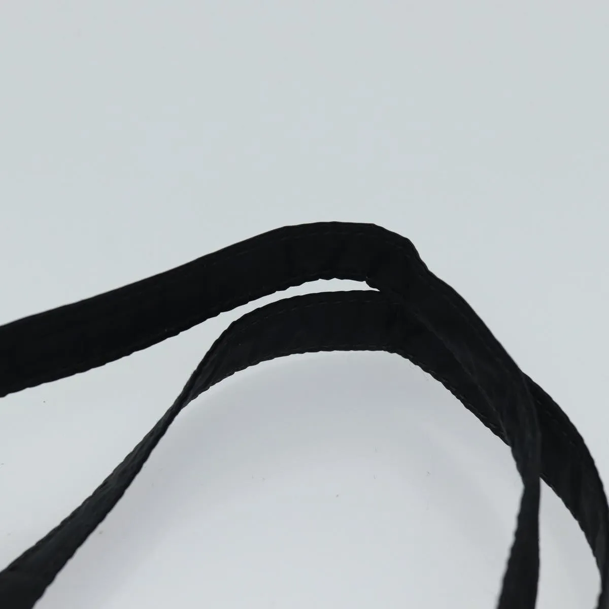 Trendy Inspired Prada Tote Bag Nylon Black Gray Auth 69946