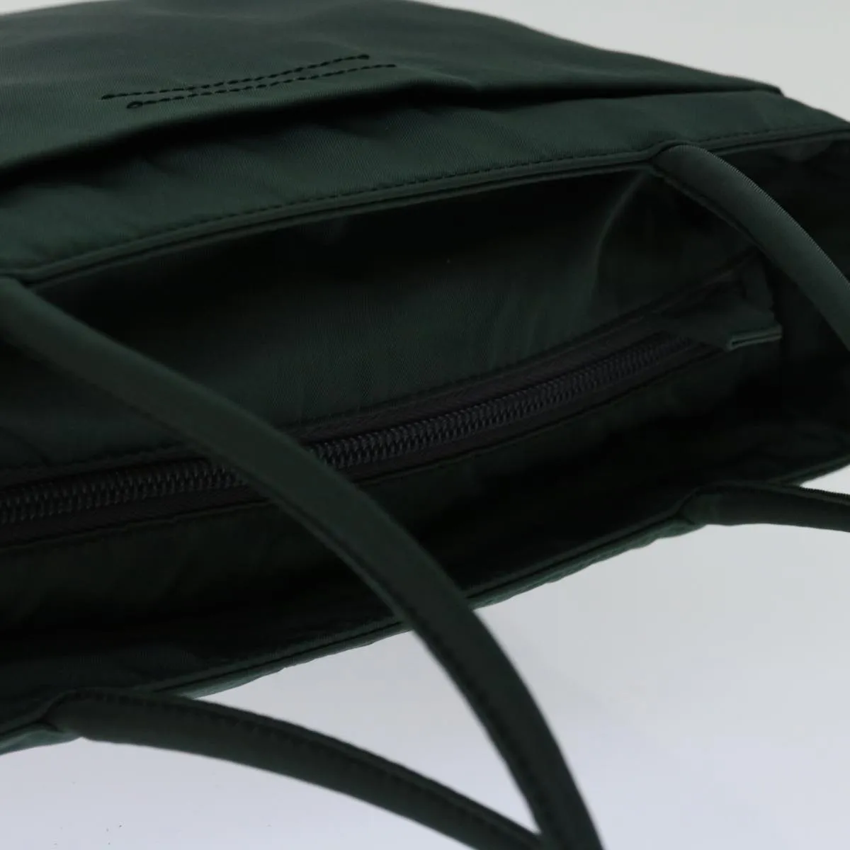 Trendy Inspired Prada Tote Bag Nylon Green Auth Bs12869